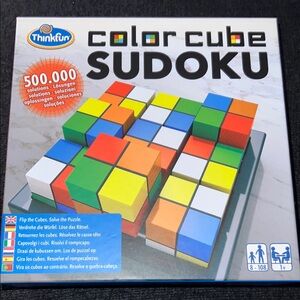 Color Cube Sudoku Puzzle Game